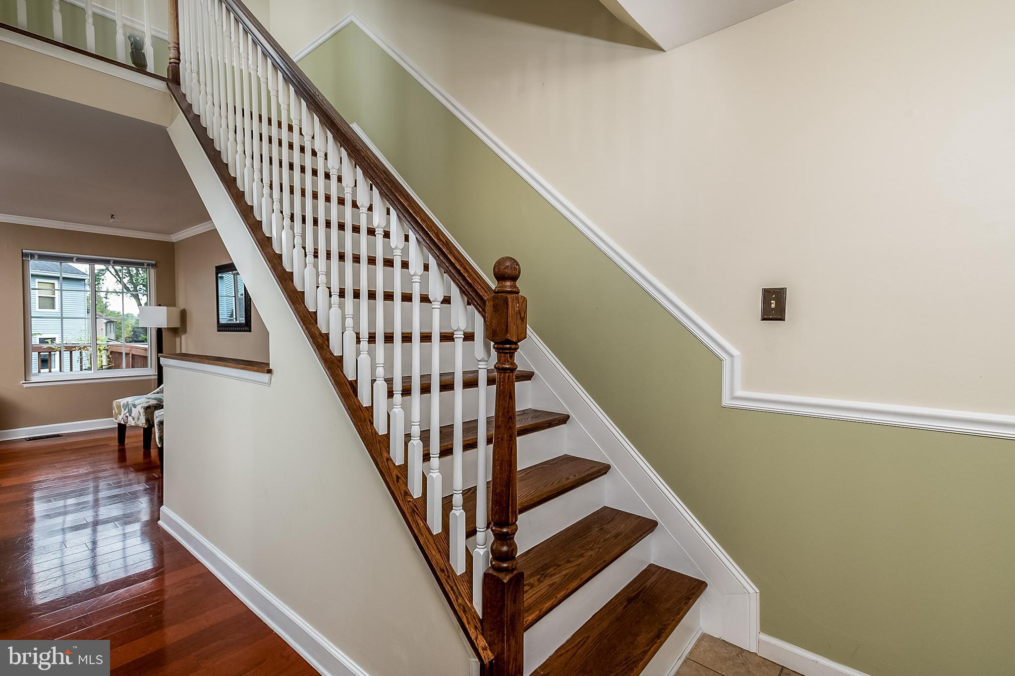 7209 Kindler Road Columbia, MD 21046 - Photo 18 of 42 Gorgeous new stairs and railing