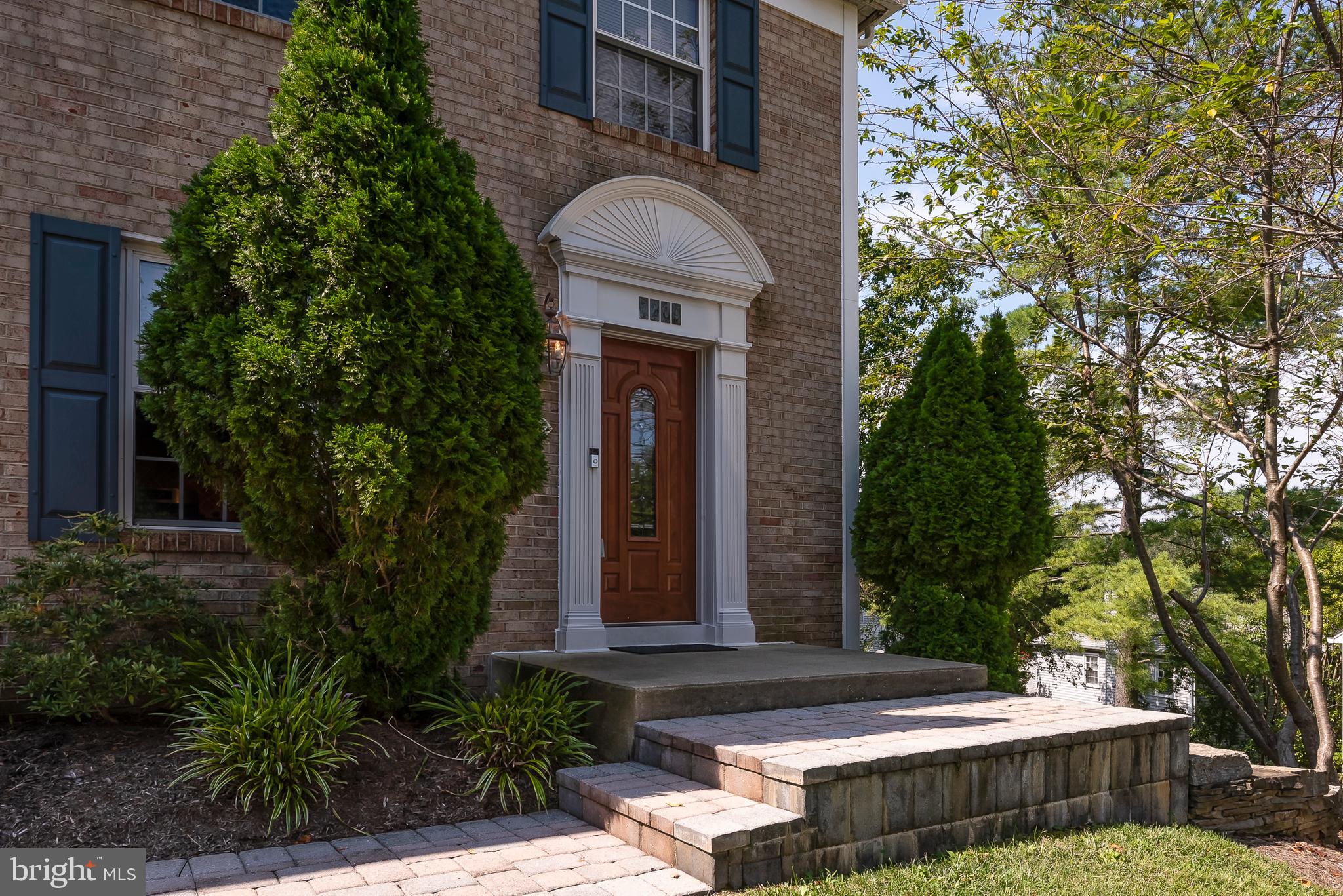 7209 Kindler Road Columbia, MD 21046 - Photo 4 of 42 Stone walk and porch