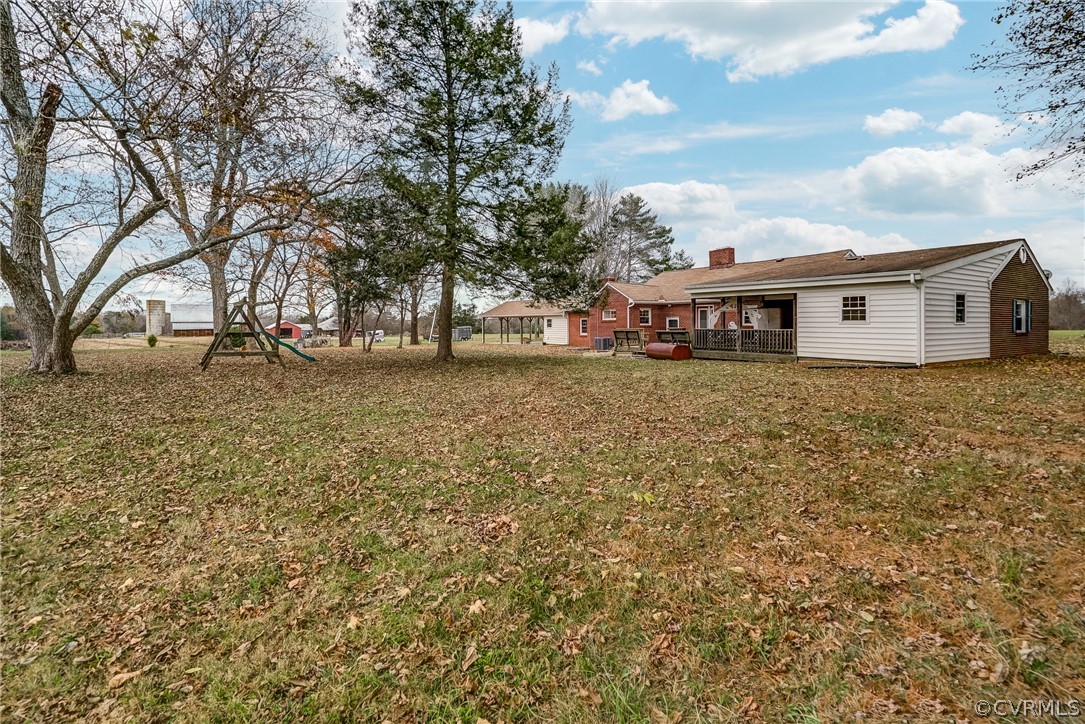 17110 Egglestetton Road Amelia Court House, VA 23002 - Photo 26 of 50 a view of a house with a yard