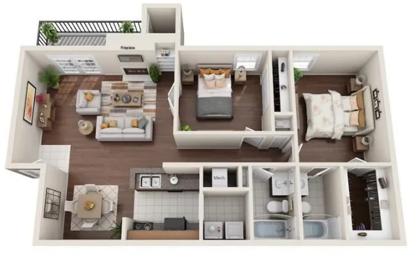 a view of living room with furniture and natural light