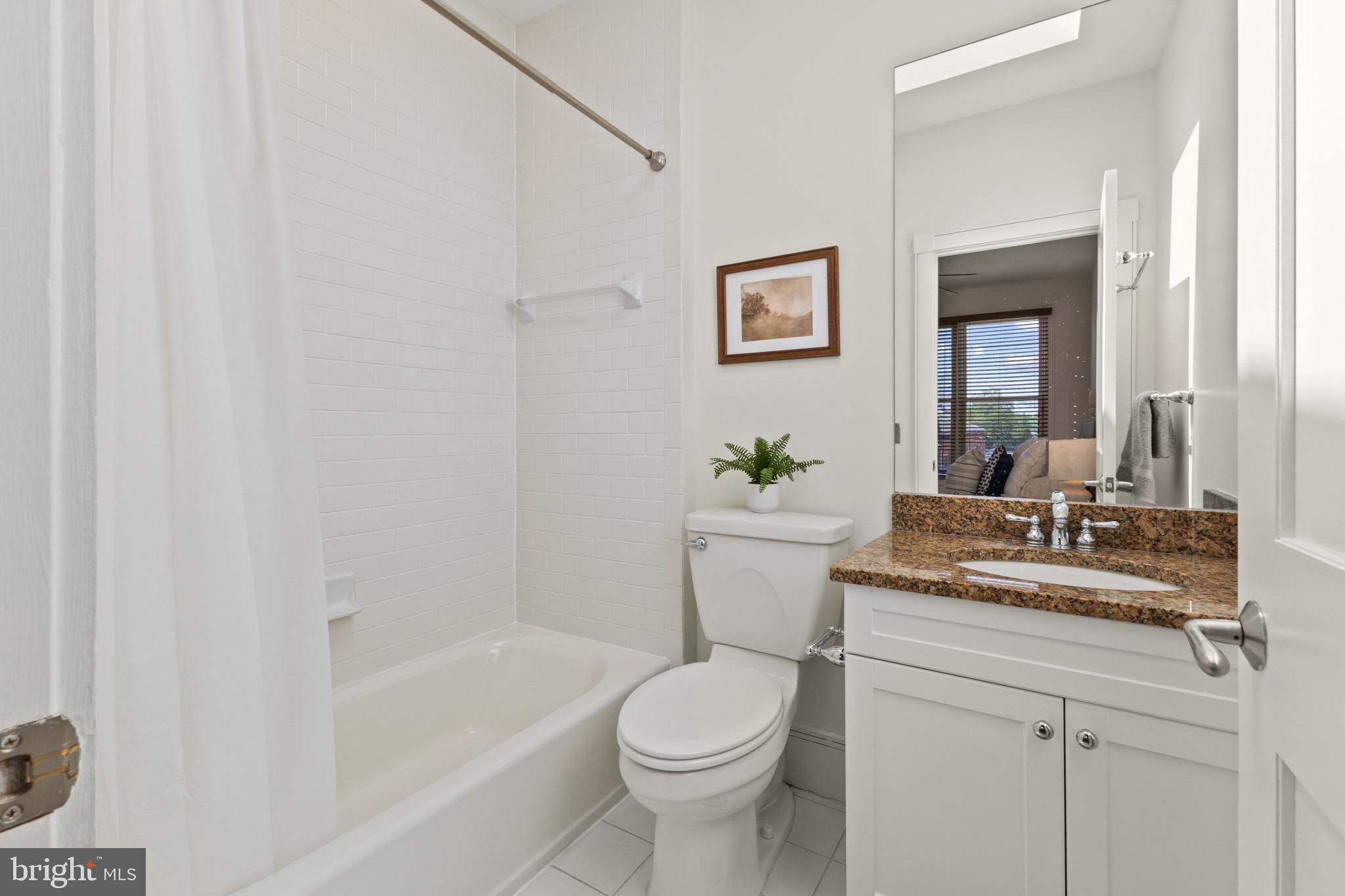 526 13th Street Southeast, Unit B Washington, DC 20003 - Photo 23 of 33 Modern bathroom with elegant finishes.