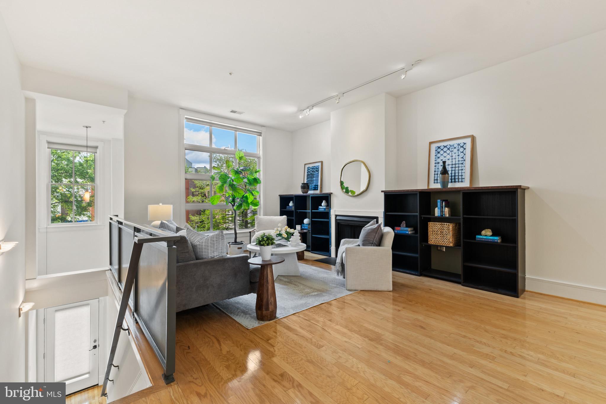 526 13th Street Southeast, Unit B Washington, DC 20003 - Photo 4 of 33 Bright and airy modern living space.