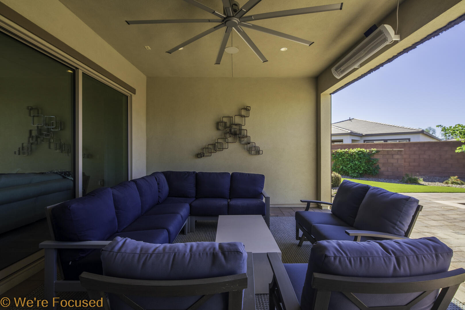 50845 Bee Canyon Drive Indio, CA 92201 - Photo 36 of 74 a living room with furniture and a large window