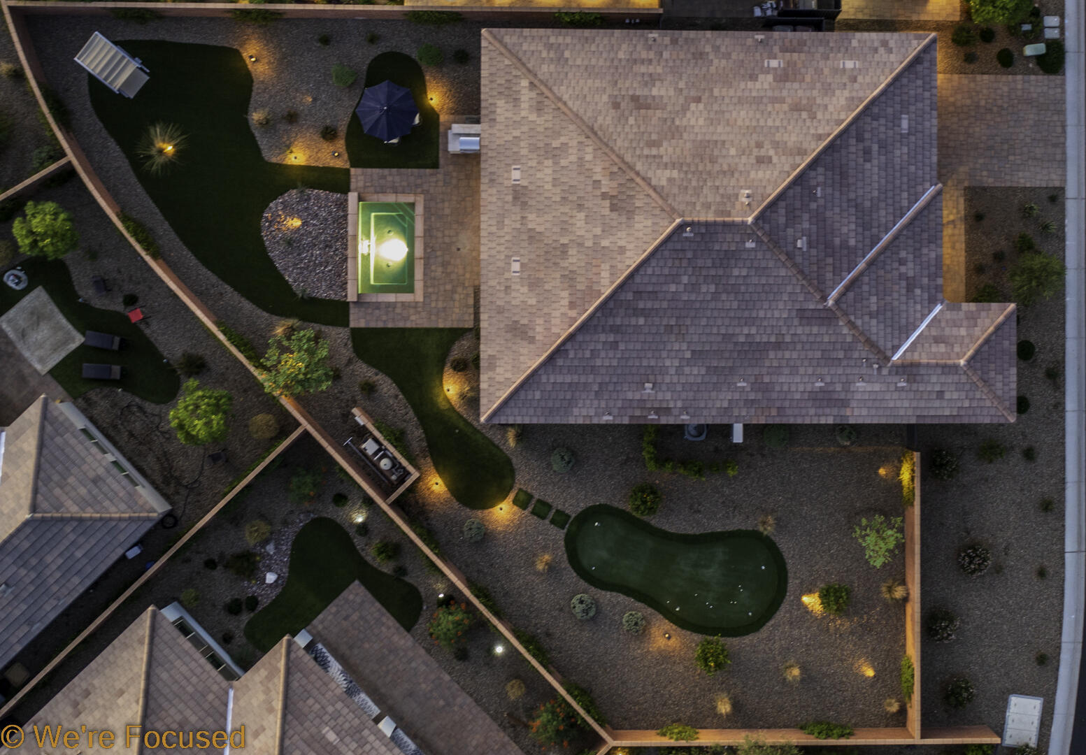 50845 Bee Canyon Drive Indio, CA 92201 - Photo 60 of 74 an aerial view of a house stairs and a patio