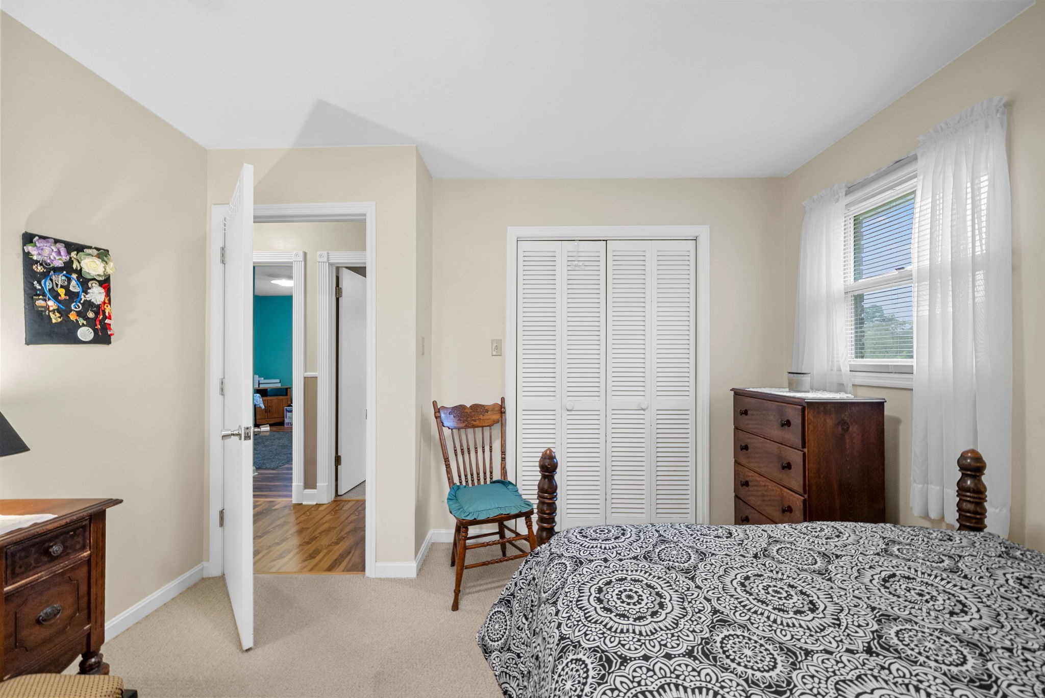 5675 Princeton Road Hopkinsville, KY 42240 - Photo 27 of 38 a bedroom with a bed and a window