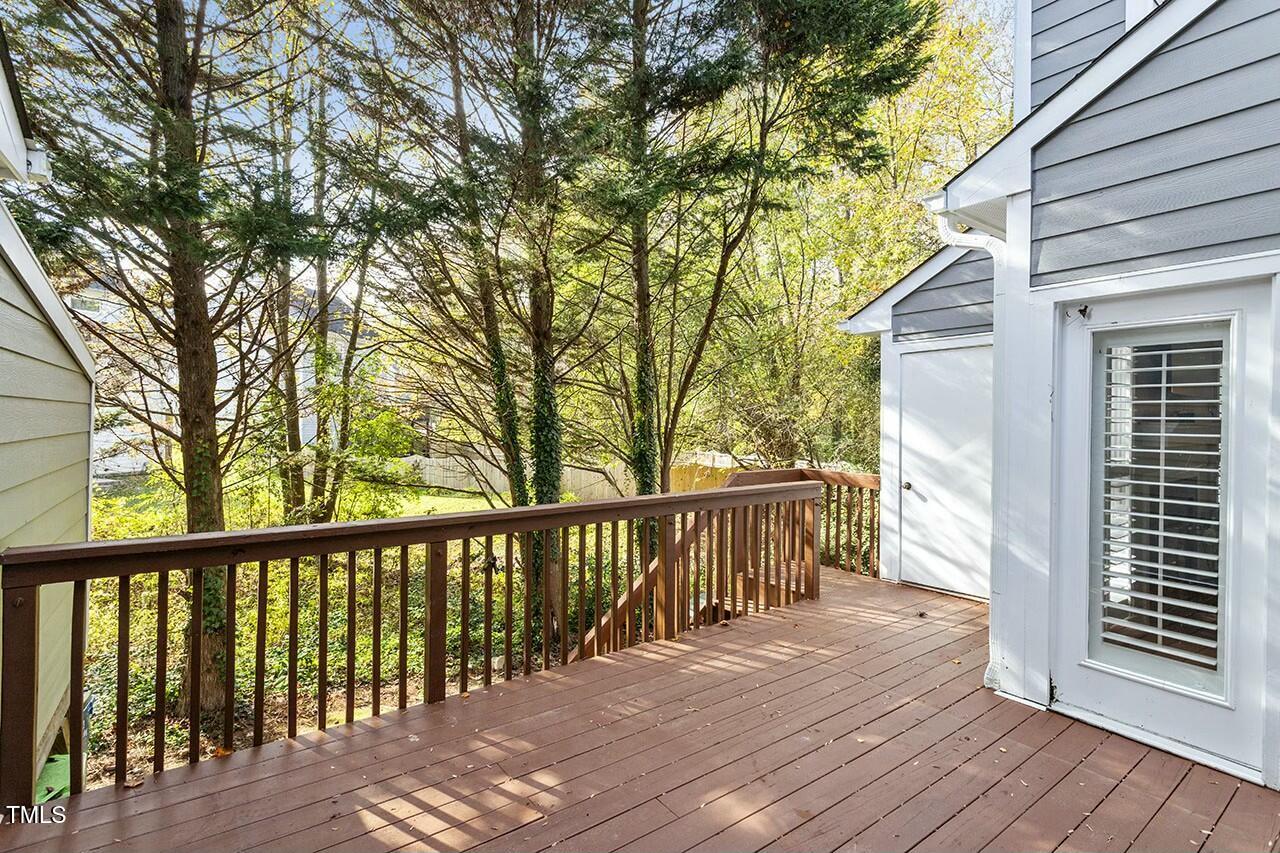 1436 Mahonia Court Raleigh, NC 27615 - Photo 8 of 34 Rear deck