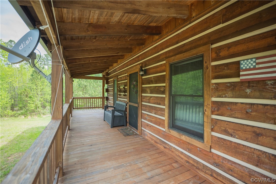 2095 Eureka Mill Road Keysville, VA 23947 - Photo 13 of 43 a view of a porch