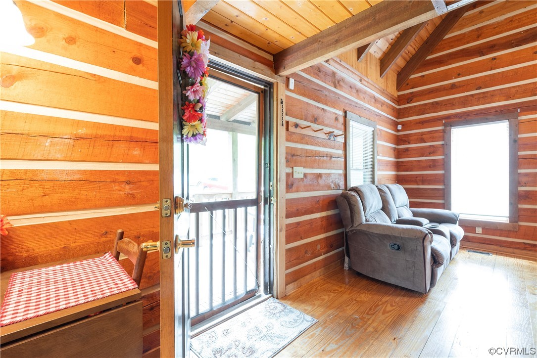 2095 Eureka Mill Road Keysville, VA 23947 - Photo 24 of 43 a view of an empty room and window
