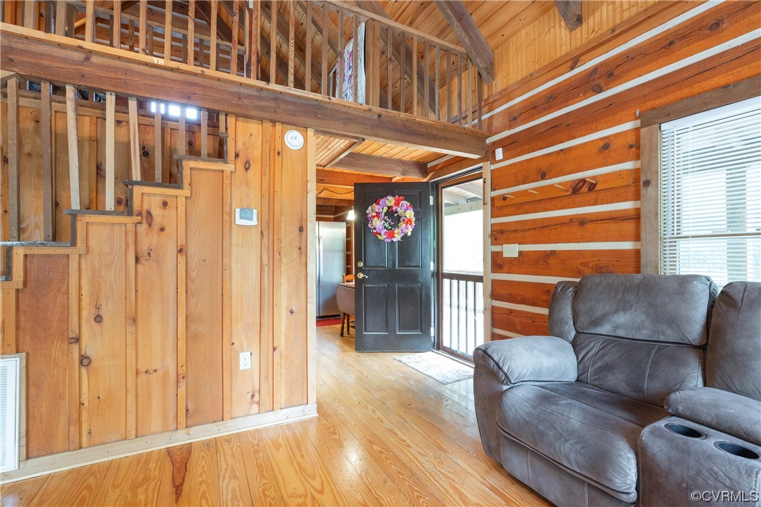 2095 Eureka Mill Road Keysville, VA 23947 - Photo 25 of 43 a living room with furniture and a window