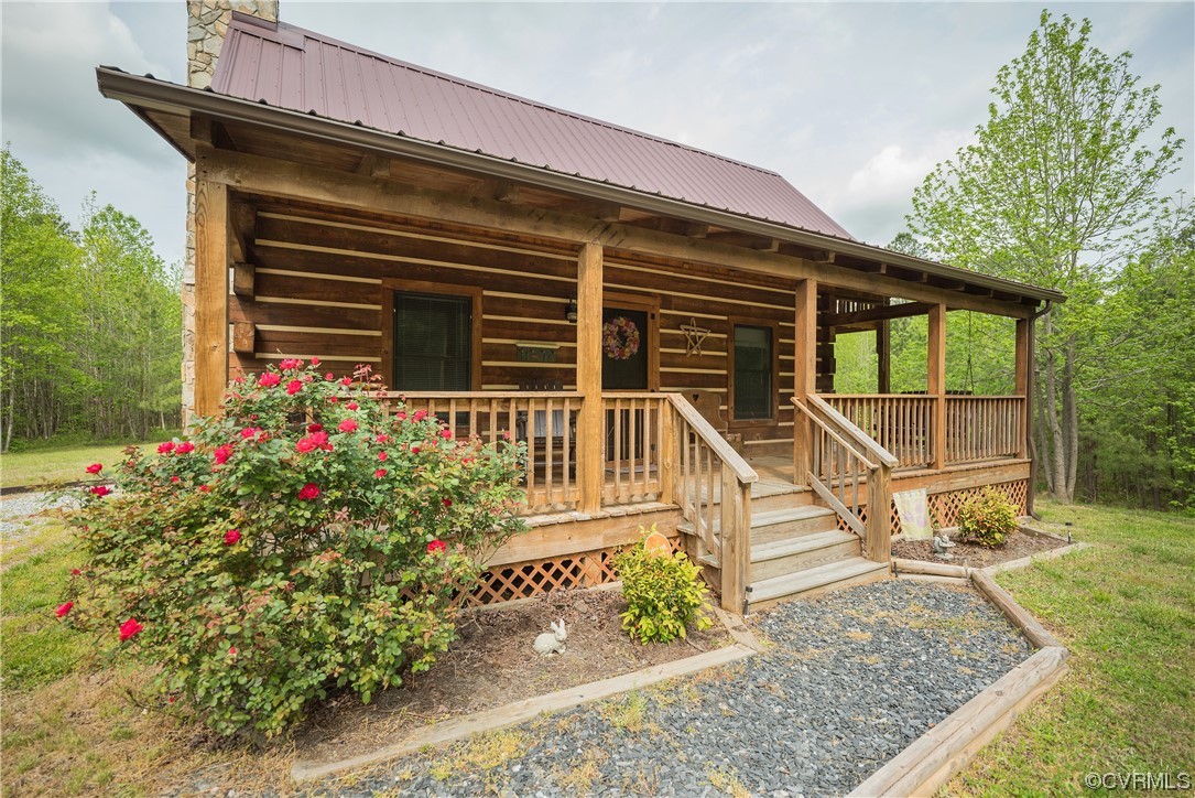 2095 Eureka Mill Road Keysville, VA 23947 - Photo 10 of 43 front view of a house with a yard