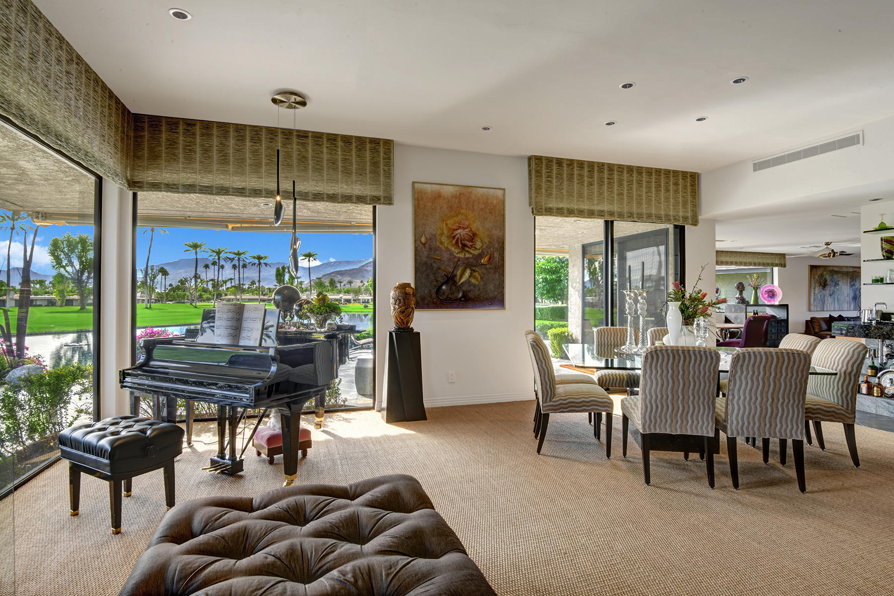 8 Rutgers Court Rancho Mirage, CA 92270 - Photo 14 of 57 a living room with furniture and a large window