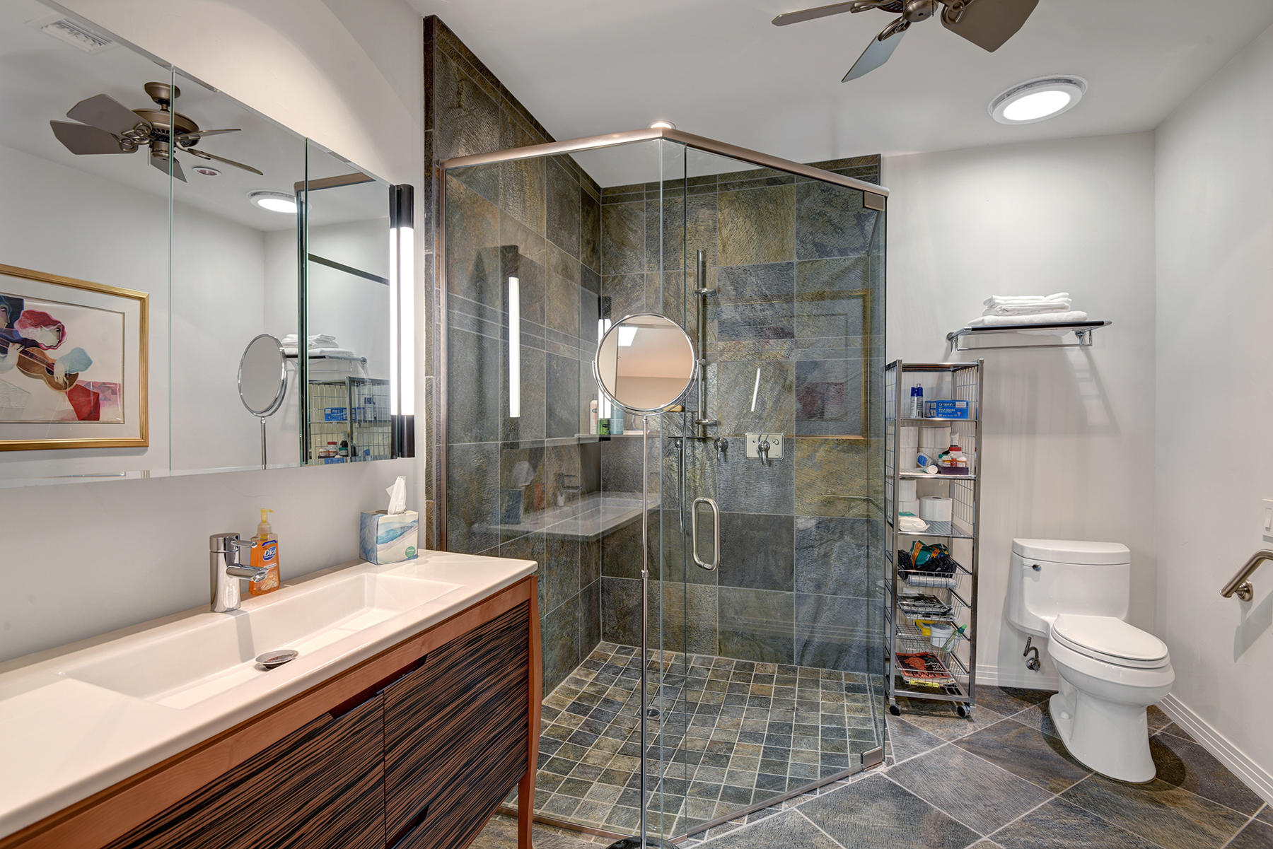 8 Rutgers Court Rancho Mirage, CA 92270 - Photo 40 of 57 a bathroom with a sink toilet and shower