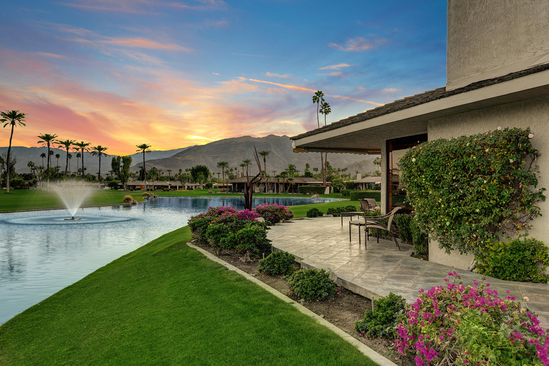8 Rutgers Court Rancho Mirage, CA 92270 - Photo 48 of 57 a view of a swimming pool with a patio