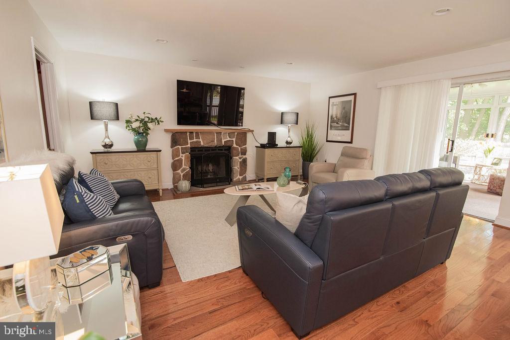 7749 Mellon Road Wyncote, PA 19095 - Photo 24 of 53 Part of the open floor plan- More hardwood