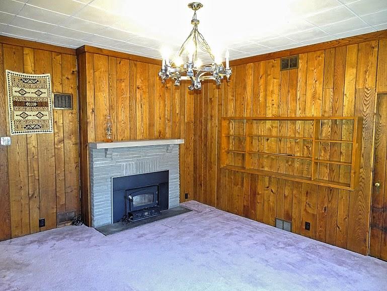 365 Foster Road North Versailles, PA 15137 - Photo 14 of 24 Bedroom 3 has a functioning wood burning fireplace and walk in closet.