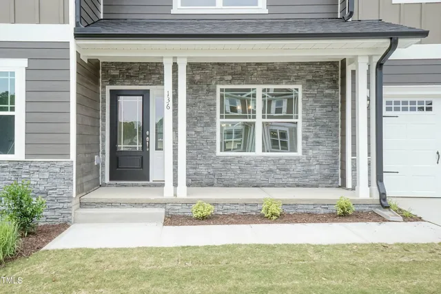 a view of a dining room and livingroom