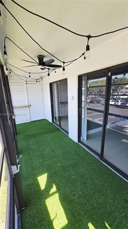 a view of a backyard with a garden