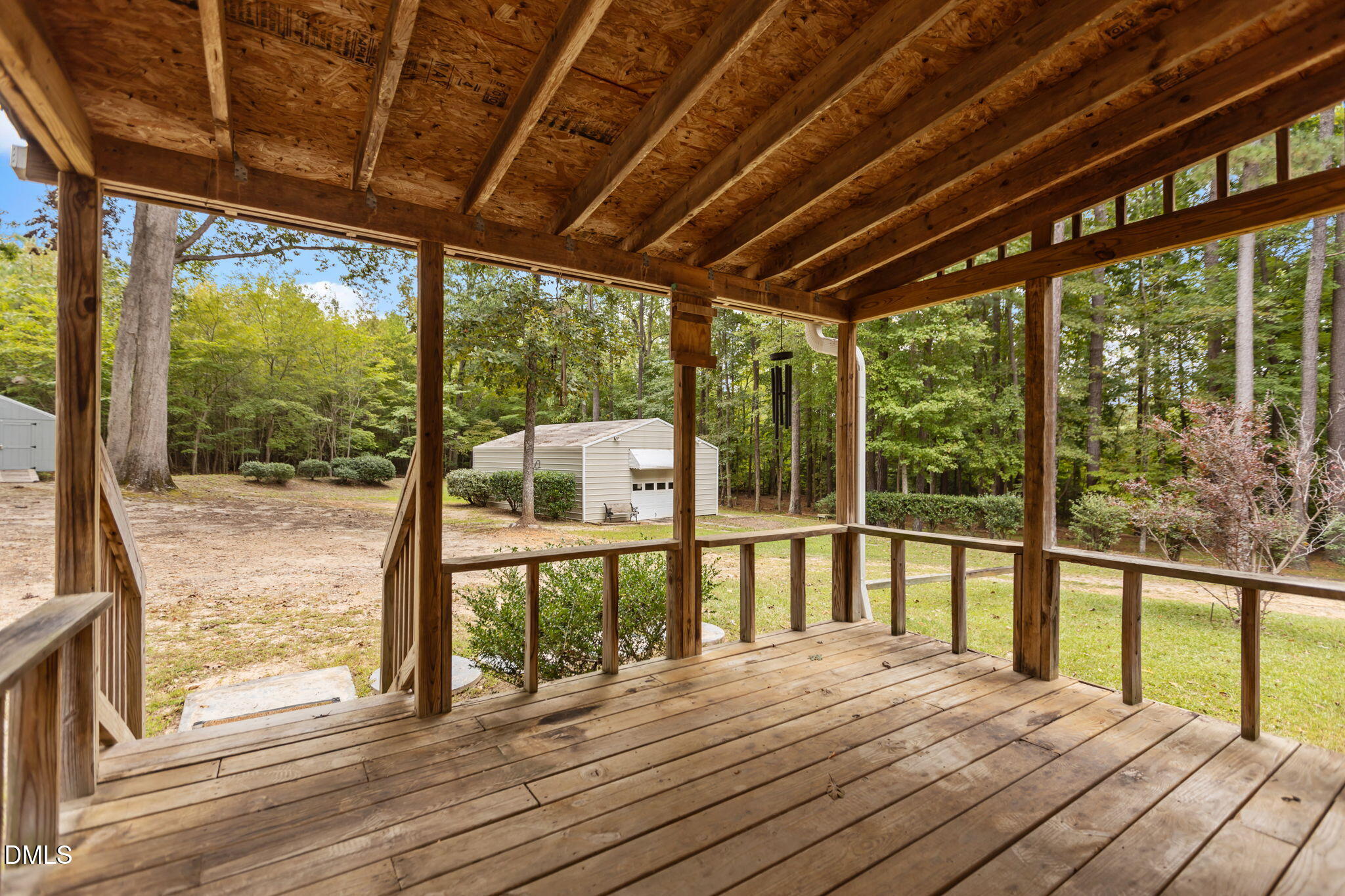 940 Richardson Road Zebulon, NC 27597 - Photo 34 of 54 view from back porch