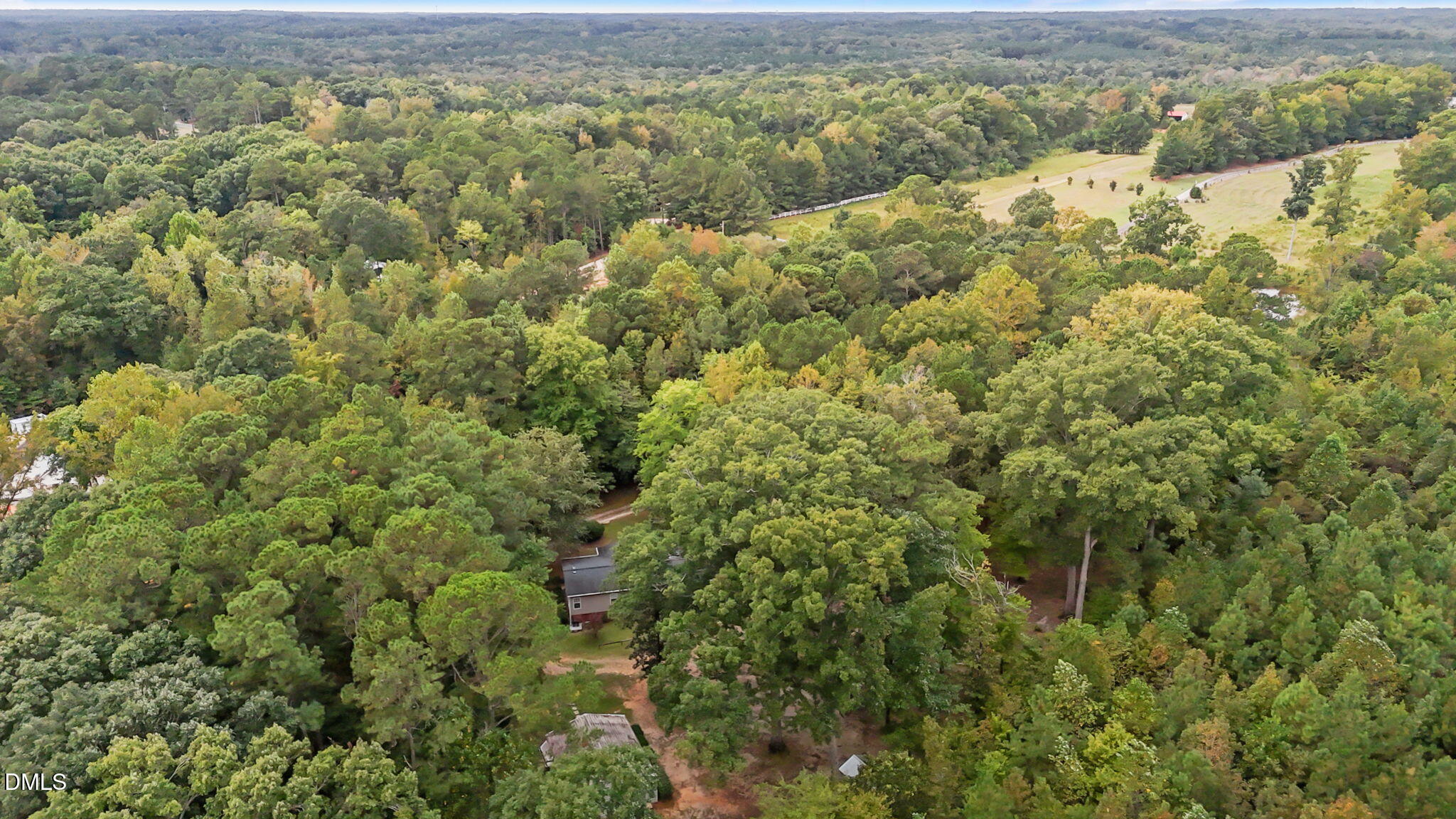 940 Richardson Road Zebulon, NC 27597 - Photo 52 of 54 Aerial showing back of the Home