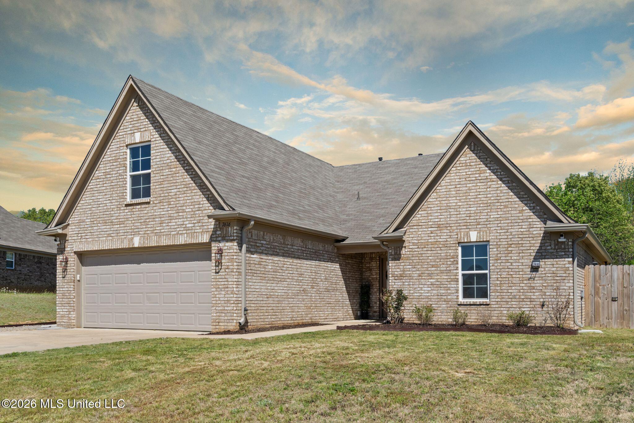 7616 Ridgefield Drive Horn Lake, MS 38637 - Photo 25 of 26 3-4 Front with Dynamic Sky