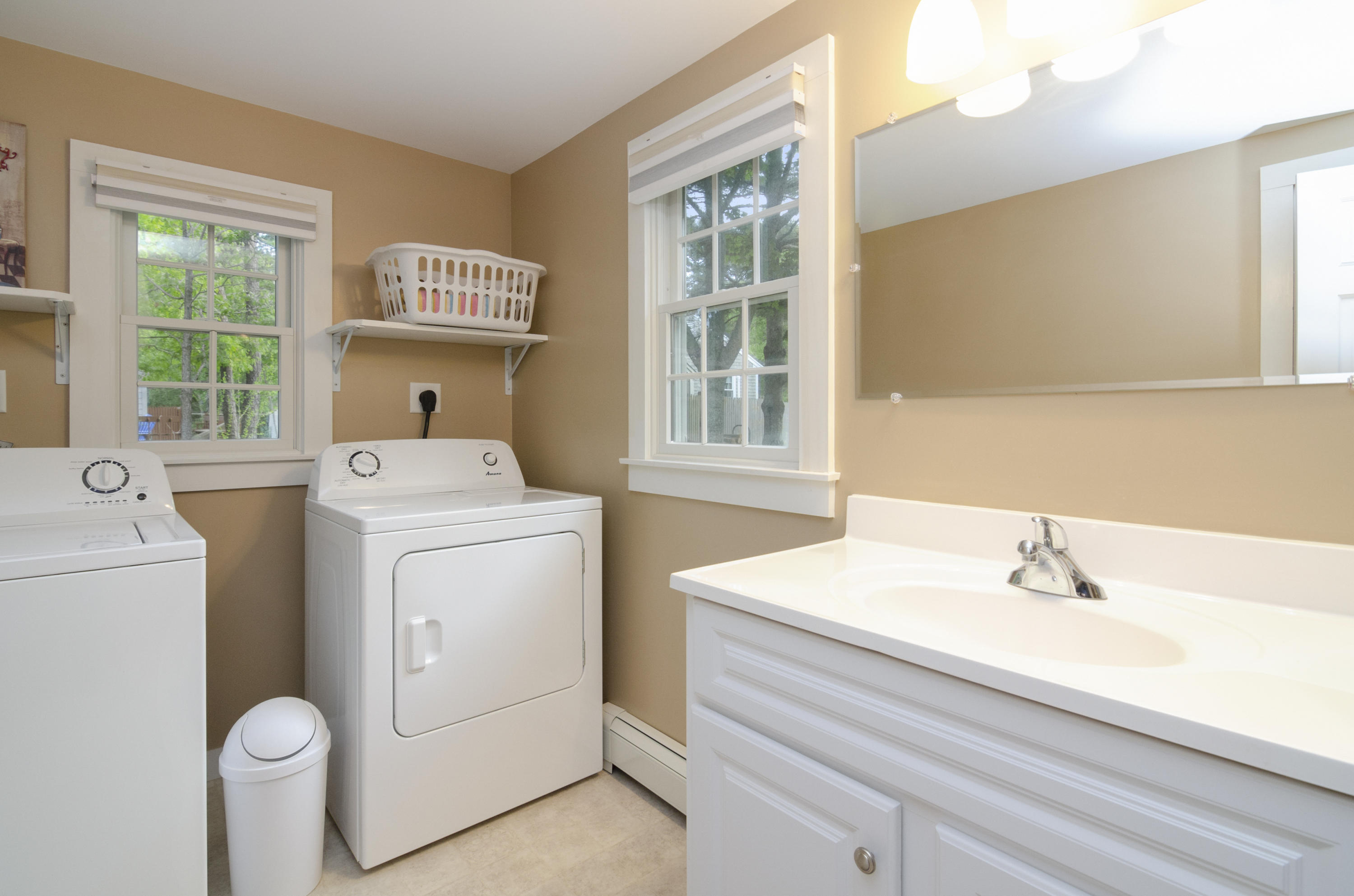 23 Skippers Way Brewster, MA 02631 - Photo 14 of 27 a utility room with dryer and washer