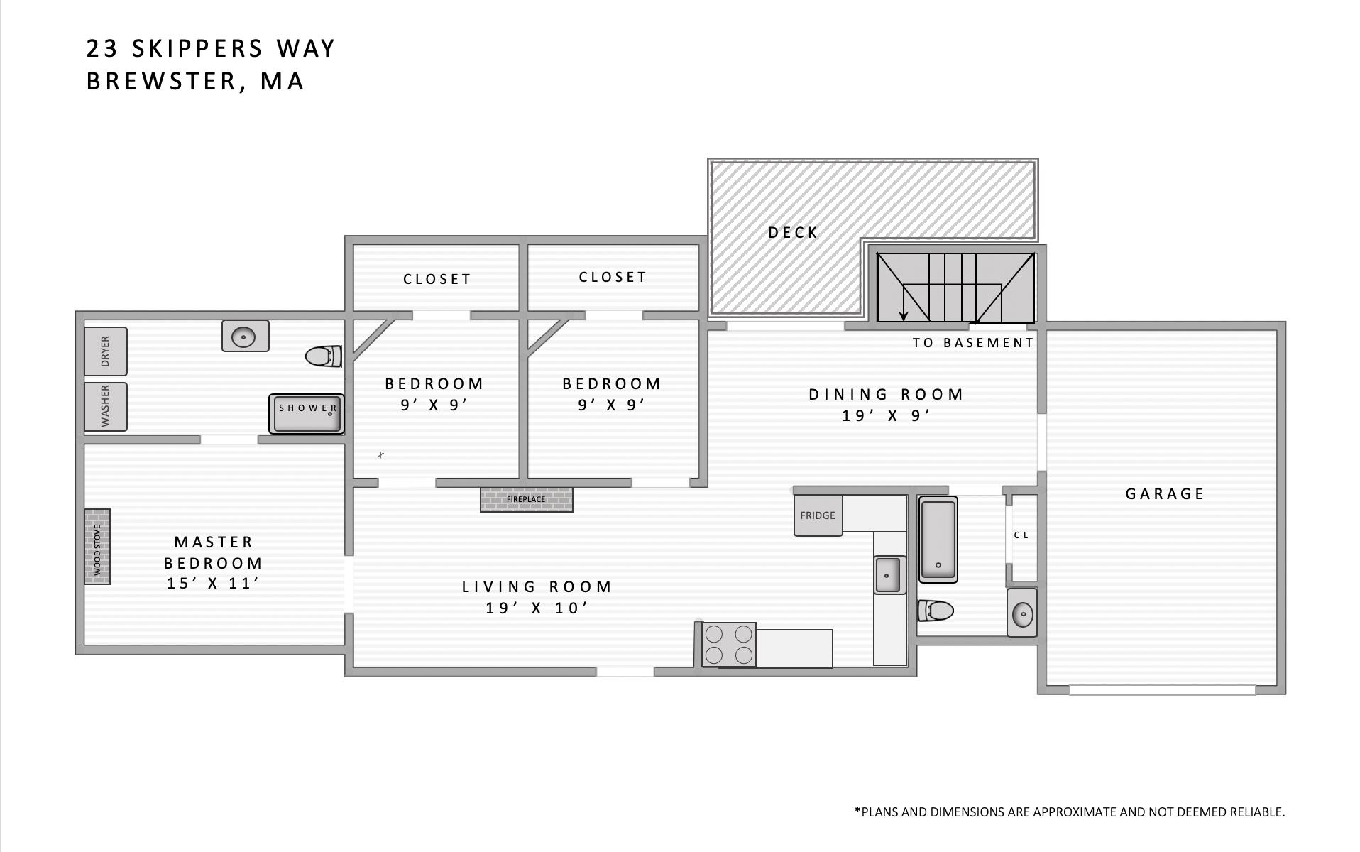 23 Skippers Way Brewster, MA 02631 - Photo 20 of 27 a picture of a book and a bed