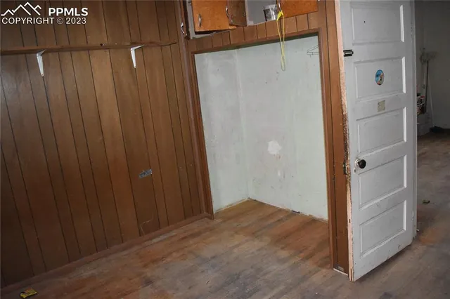 a view of front door