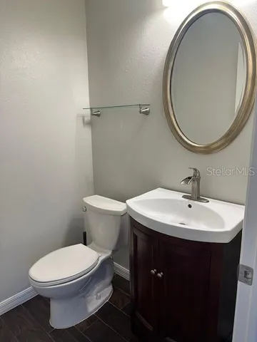 a bathroom with a sink and a toilet