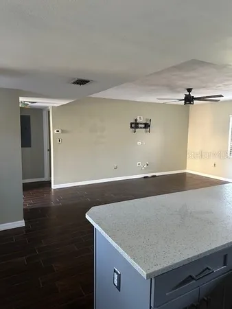 wooden floor in a bathroom