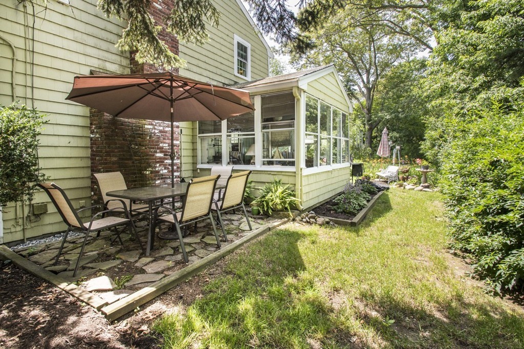 7 Jackson Road Scituate, MA 02066 - Photo 20 of 24 a view of an outdoor sitting area with swimming pool