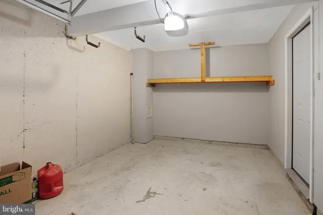 a view of storage and utility room