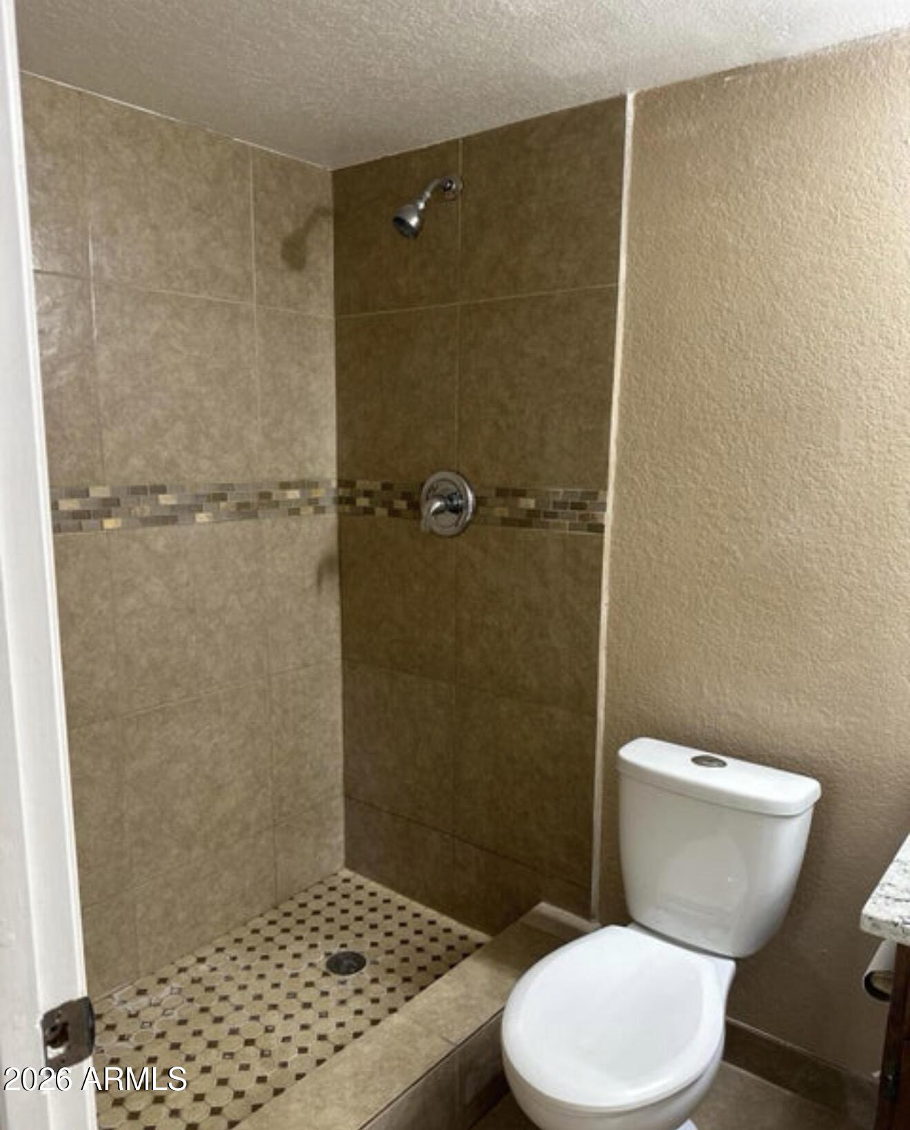 2916 North 87th Lane Phoenix, AZ 85037 - Photo 15 of 16 a bathroom with a toilet and a shower