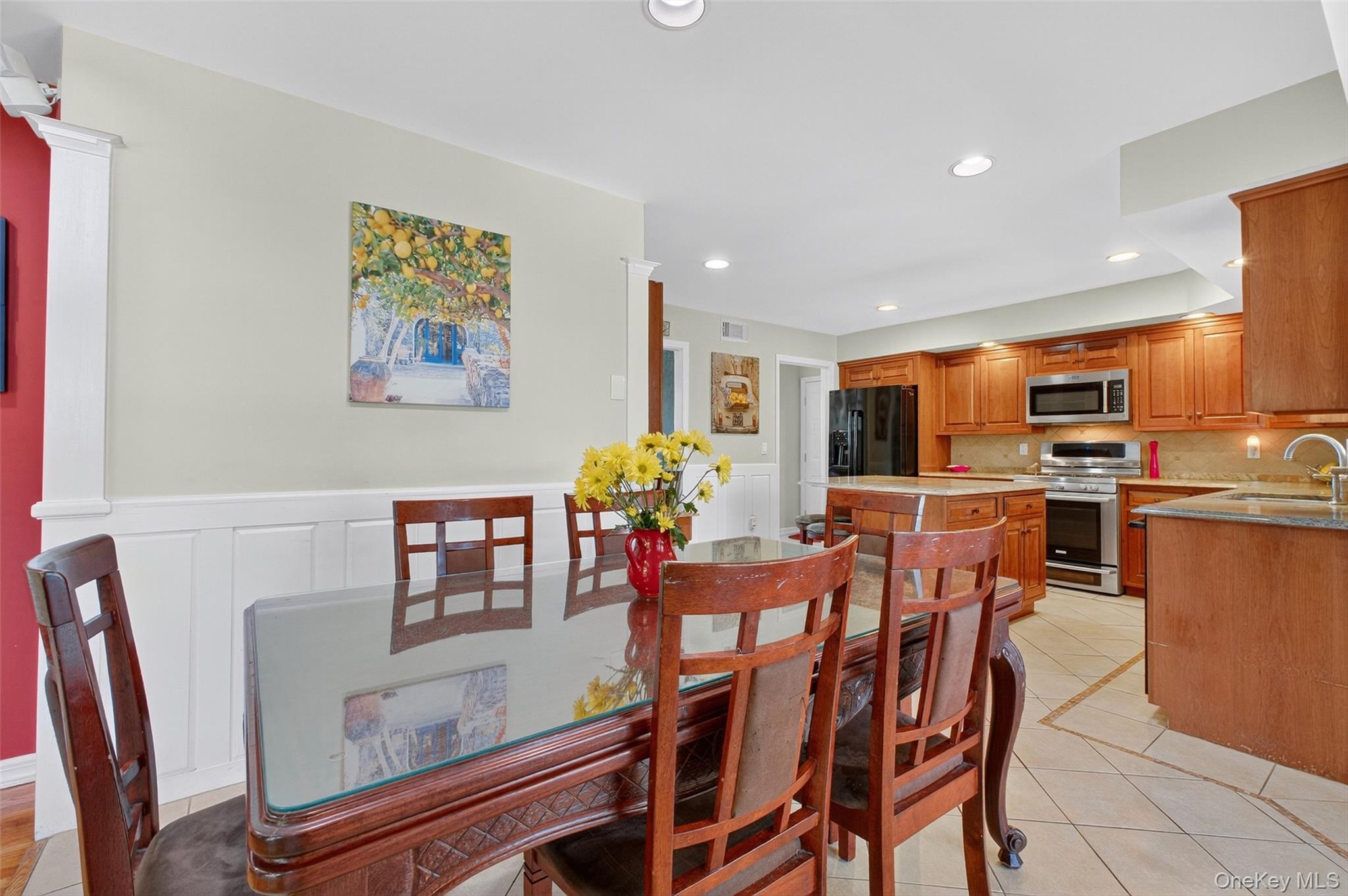8 Cale Road Amawalk, NY 10501 - Photo 11 of 47 a dining room with furniture and kitchen view