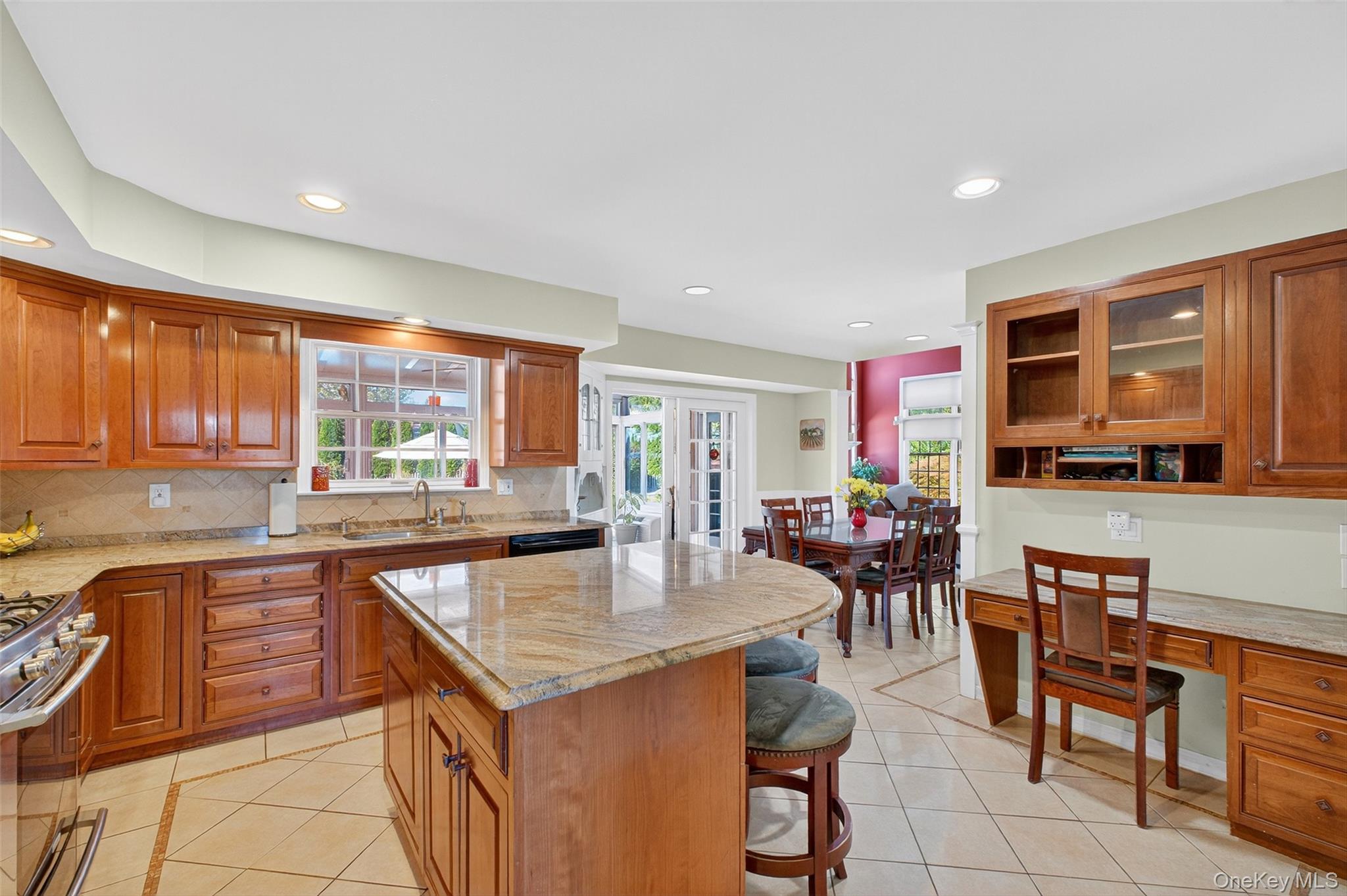 8 Cale Road Amawalk, NY 10501 - Photo 13 of 47 a large kitchen with lots of counter space and windows