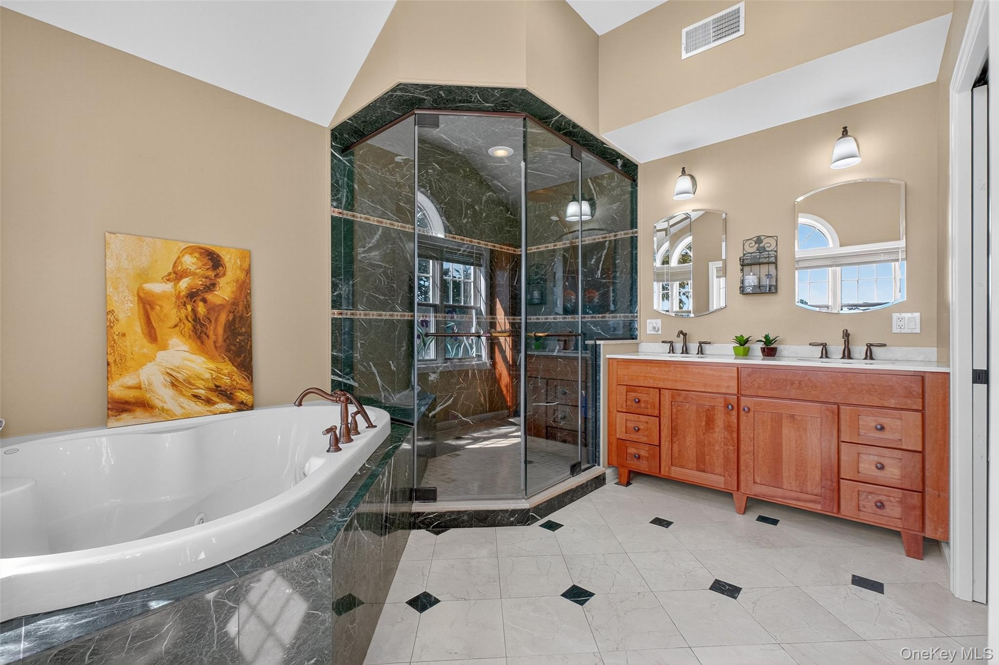 8 Cale Road Amawalk, NY 10501 - Photo 20 of 47 a view of a bathroom with tub sink and glass door