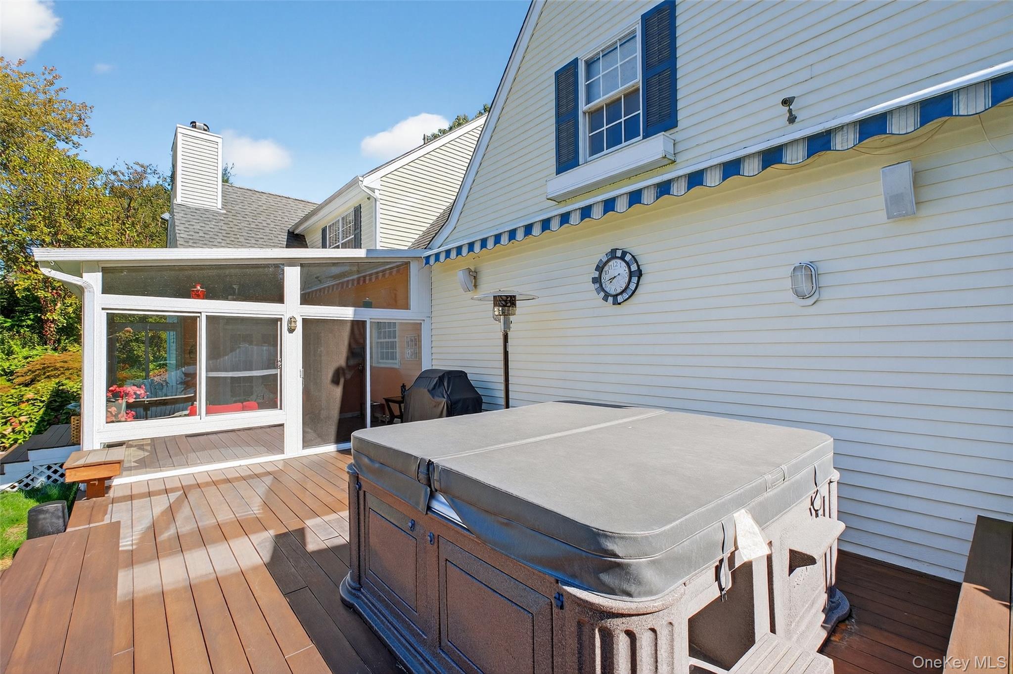 8 Cale Road Amawalk, NY 10501 - Photo 34 of 47 a view of a house with a patio