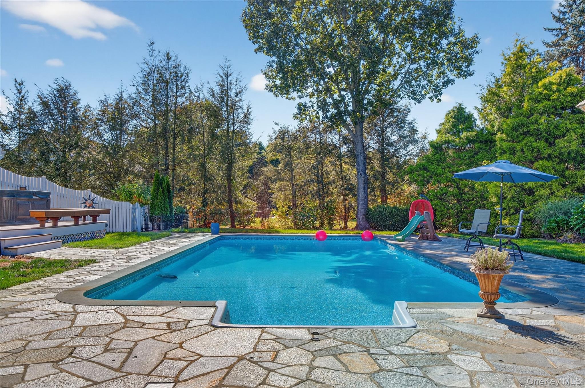 8 Cale Road Amawalk, NY 10501 - Photo 38 of 47 a view of yard with swimming pool and seating space