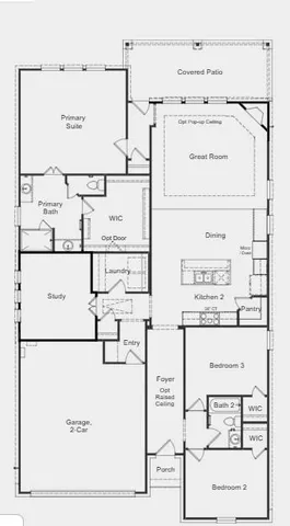 an entryway in a house