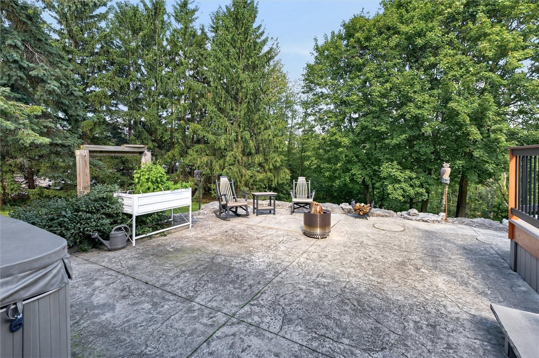 7150 Gauss Road Bloomfield, NY 14469 - Photo 36 of 50 backyard patio