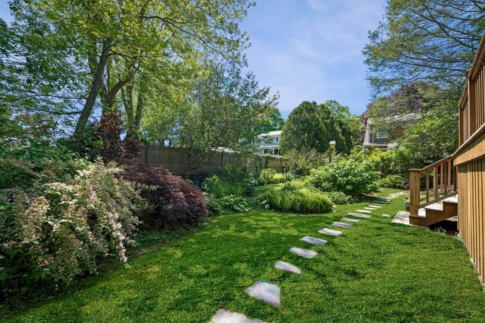 3 E Road Marblehead, MA 01945 - Photo 2 of 17 a view of a garden with houses