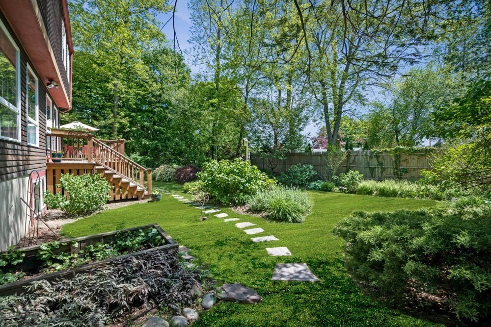 3 E Road Marblehead, MA 01945 - Photo 3 of 17 a view of a garden with plants
