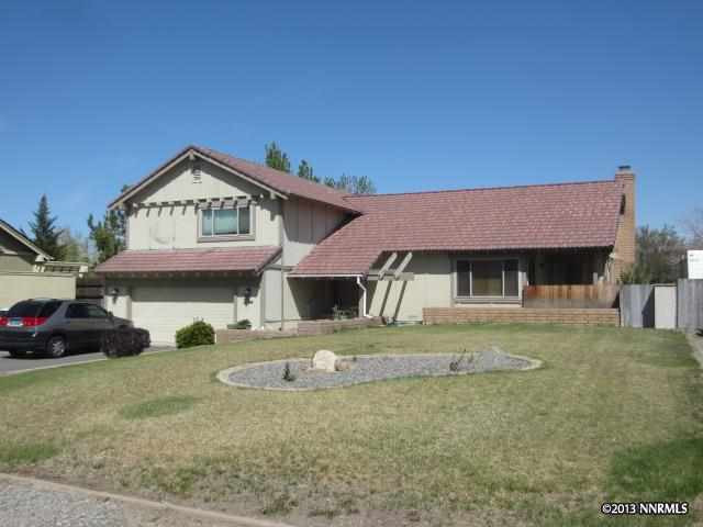 a view of a house with a patio