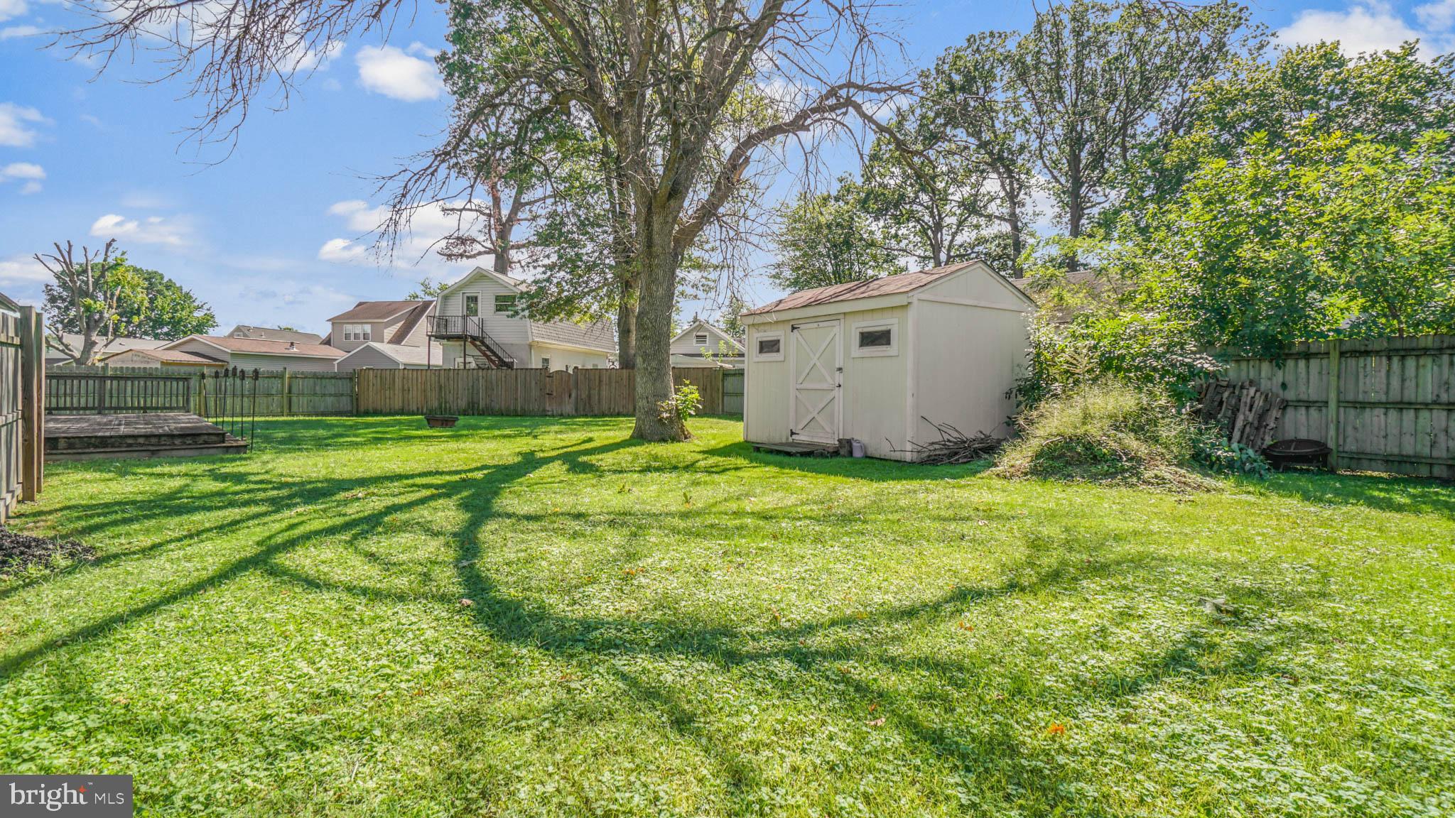 917 Oakleigh Beach Road Baltimore, MD 21222 - Photo 24 of 27 Flat yard with a shed