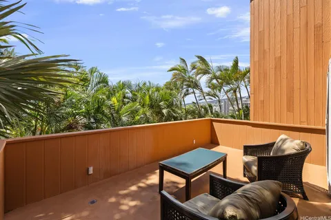 a view of outdoor seating area