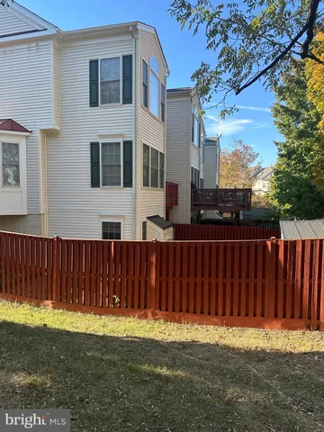 a backyard of a house