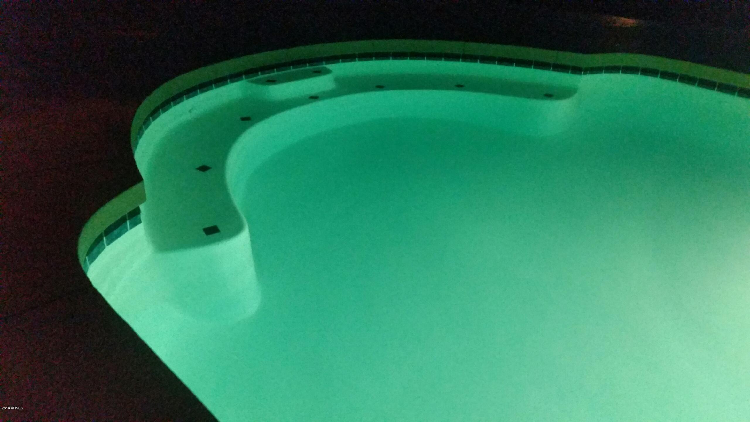 7741 West Wethersfield Road Peoria, AZ 85381 - Photo 25 of 26 Pool - night view