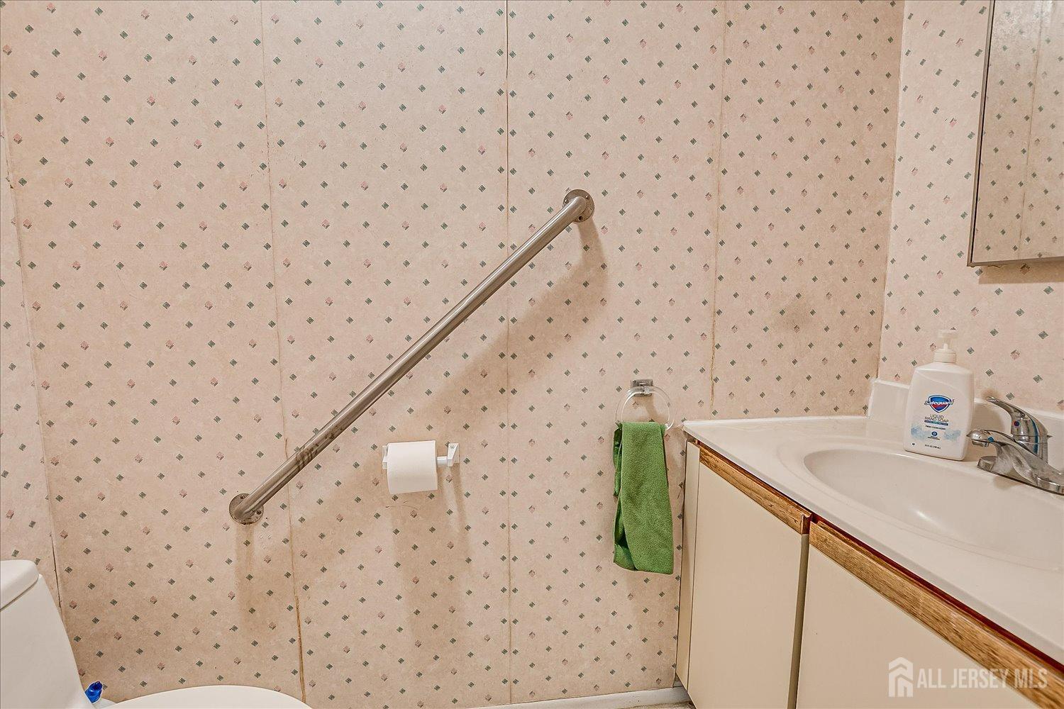 4702 Hana Road Edison, NJ 08817 - Photo 15 of 28 a bathroom with a sink a toilet and mirror