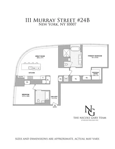 $4,200,000 | 111 Murray Street, Unit 24B | TriBeCa