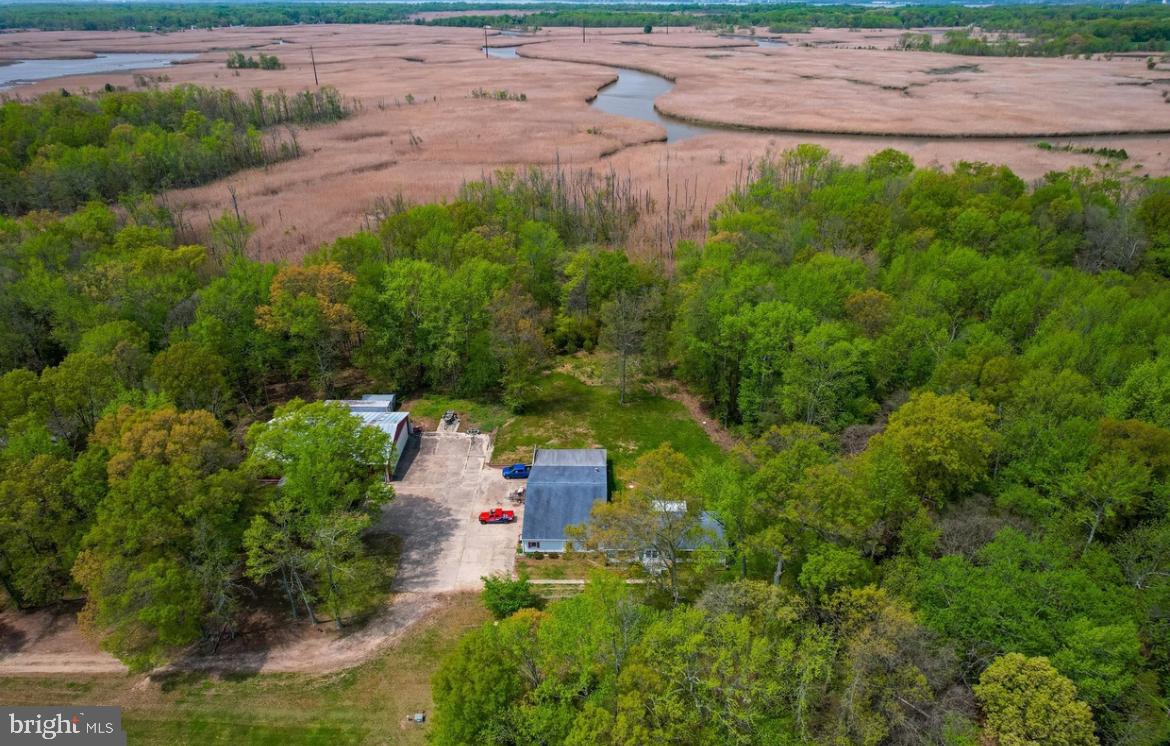 824 Hawks Bridge Road Salem, NJ 08079 - Photo 6 of 10 an aerial view of residential house with outdoor space