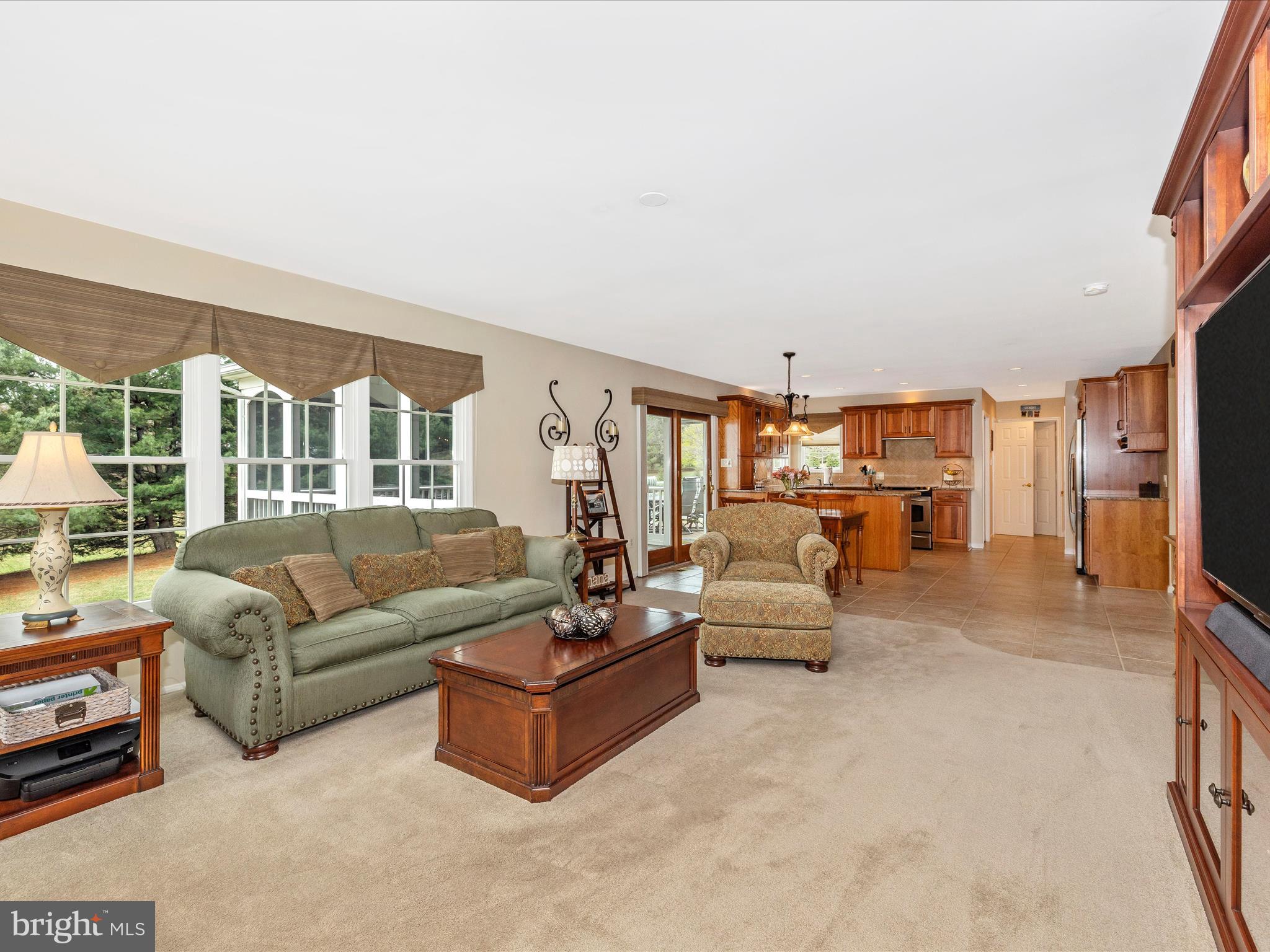 4945 Jalmia Road Mount Airy, MD 21771 - Photo 13 of 45 a living room with furniture and a large window